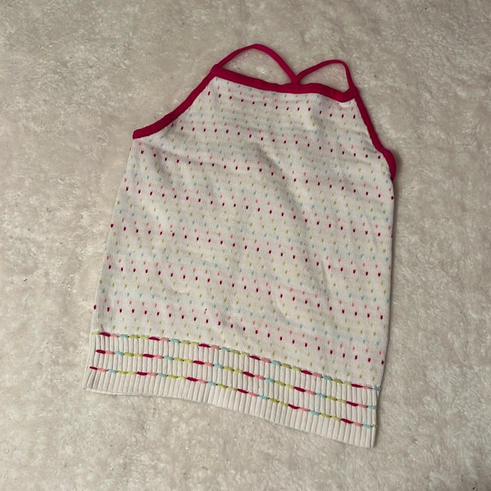 Like new Gymboree sweater tank 12